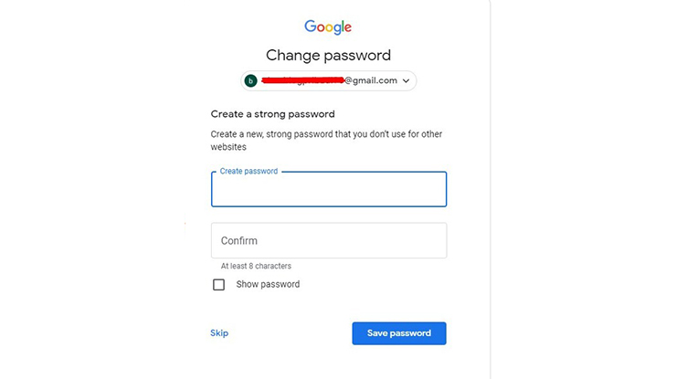 MAsukkan Password Terbaru Lupa Password Gmail