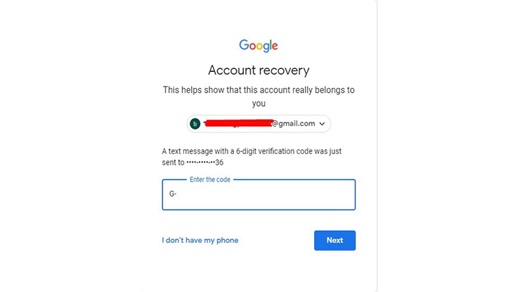 Masukkan Kode Verifi0kasi Lupa Password Gmail