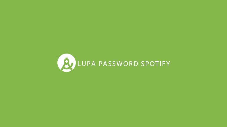 Lupa Password Spotify