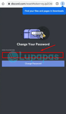 7. Masukkan Password Baru