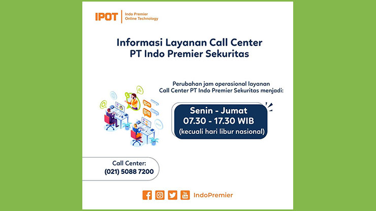 2. Hubungi Call Center IPOT