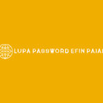 Lupa Password Efin Pajak