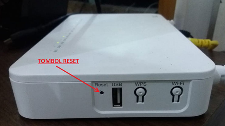 2. Reset Password WiFi Huawei