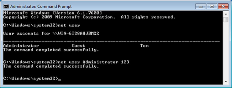 Reset Password Windows 7 Ultimate Dengan CMD
