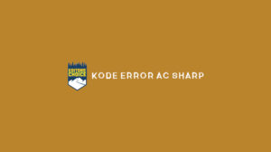 Kode Error AC Sharp